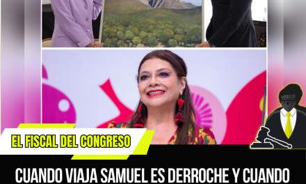 CUANDO VIAJA SAMUEL ES DERROCHE Y CUANDO VIAJA BRUGADA ES PROYECCIÓN INTERNACIONAL, ¿EN QUÉ QUEDAMOS?