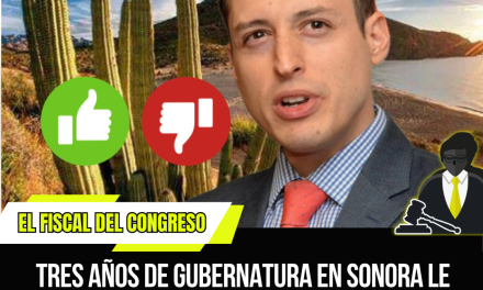 TRES AÑOS DE GUBERNATURA EN SONORA LE CAEN A COLOSIO COMO ANILLO AL DEDO ¿O COMO SOGA AL CUELLO?