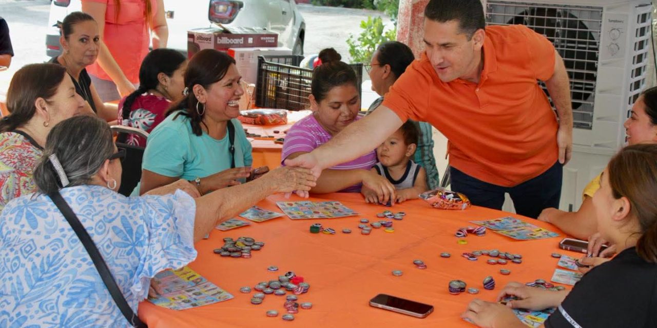 LUIS CAVAZOS FORTALECE CERCANÍA CON FAMILIAS DE ALLENDE