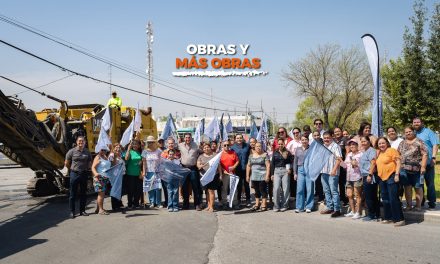RAÚL CANTÚ ARRANCA REPAVIMENTACIÓN DE CALZADA DEL SOL EN SALINAS VICTORIA