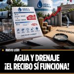 AGUA Y DRENAJE: ¡EL RECIBO SÍ FUNCIONA!