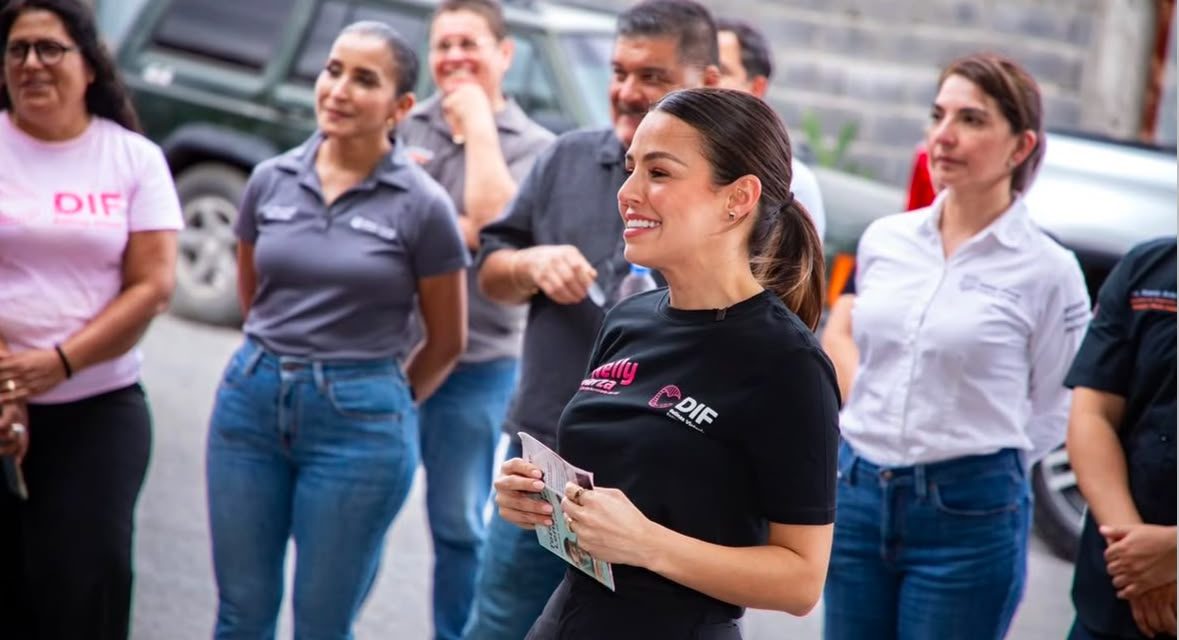 NELLY GARZA REAFIRMA SU CERCANÍA CON LOS VECINOS DE SALINAS VICTORIA