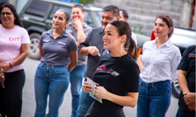 NELLY GARZA REAFIRMA SU CERCANÍA CON LOS VECINOS DE SALINAS VICTORIA