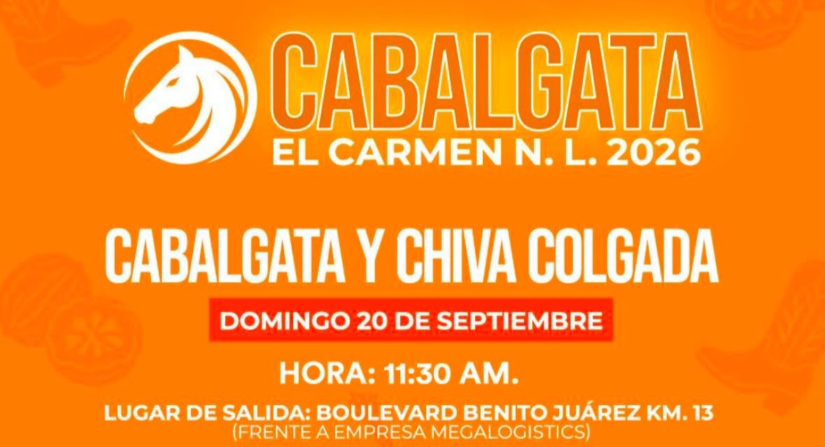 GERARDO DE LA MAZA ENCABEZARA LA FERIA 2026 EN EL CARMEN CON CABALGATA Y CHIVA COLGADA