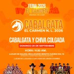 GERARDO DE LA MAZA ENCABEZARA LA FERIA 2026 EN EL CARMEN CON CABALGATA Y CHIVA COLGADA