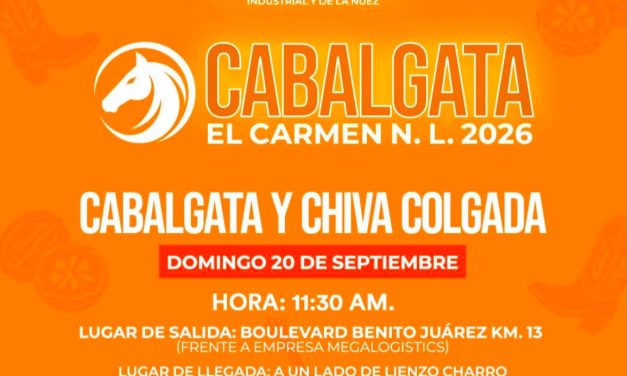 GERARDO DE LA MAZA ENCABEZARA LA FERIA 2026 EN EL CARMEN CON CABALGATA Y CHIVA COLGADA