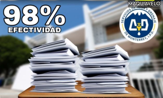 AGUA Y DRENAJE PRESUME 98% DE EFECTIVIDAD EN MENOS DE 48 HORAS, UNA CIFRA TAN BUENA QUE DON MAQUI QUIERE HACER ALGO TERRIBLE: ¡COMPROBARLA!