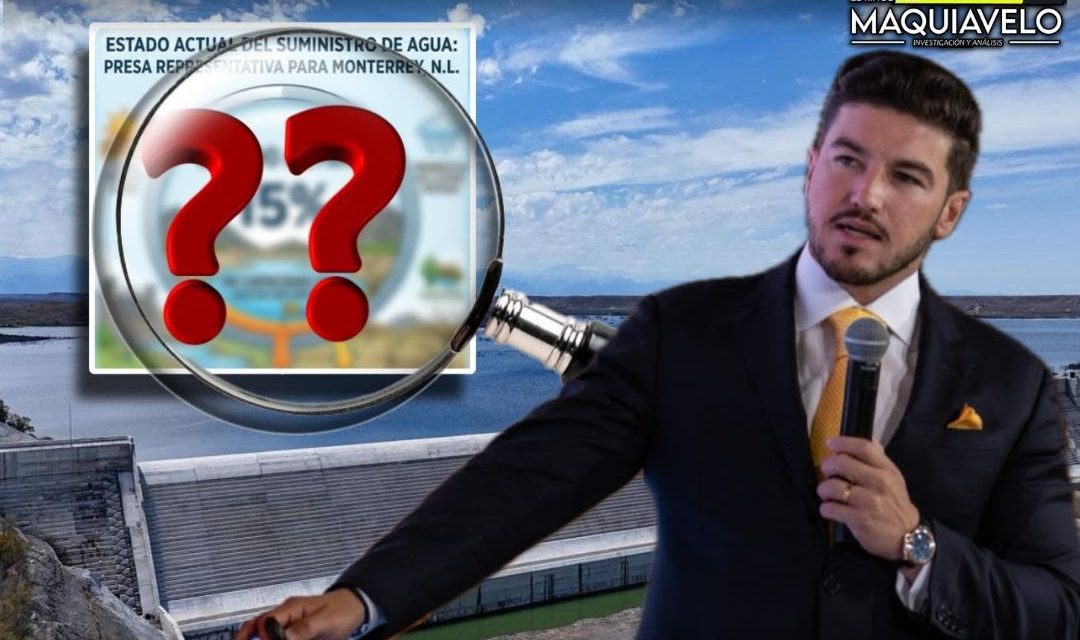 PRESA LEÓN YA TIENE CORTINA, FOTOGRAFÍAS Y LUGAR EN EL “LEGADO HÍDRICO” DE SAMUEL, AHORA VIENE LA PREGUNTA QUE IMPORTA: ¿CUÁNTA AGUA ESTÁ RECIBIENDO MONTERREY?