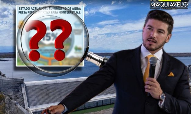 PRESA LEÓN YA TIENE CORTINA, FOTOGRAFÍAS Y LUGAR EN EL “LEGADO HÍDRICO” DE SAMUEL, AHORA VIENE LA PREGUNTA QUE IMPORTA: ¿CUÁNTA AGUA ESTÁ RECIBIENDO MONTERREY?