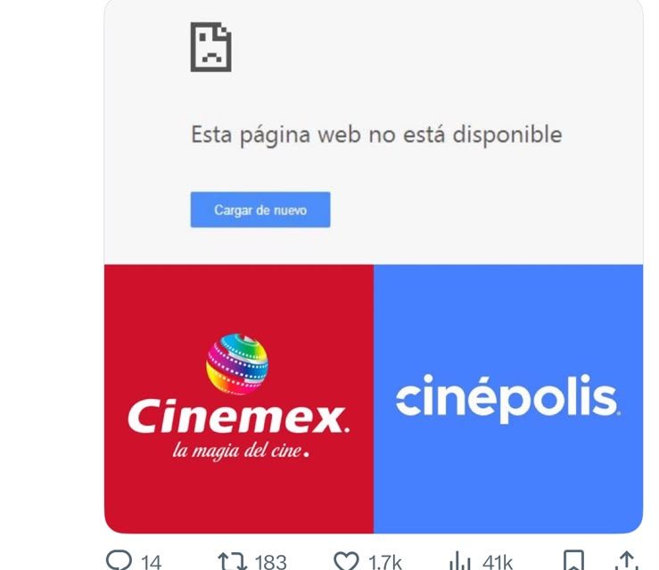 COLAPSAN PLATAFORMAS DE CINÉPOLIS Y CINEMEX POR PREVENTA DE AVENGERS: DOOMSDAY