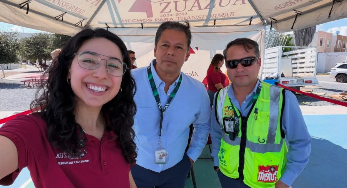 DEYA MARTÍNEZ REFUERZA TRABAJO CON CFE Y LLEVA SERVICIOS A FAMILIAS DE VALLE DE SANTA ELENA EN ZUAZUA