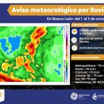 FRENTE FRÍO 1 DEJARÁ LLUVIAS INTENSAS EN NUEVO LEÓN DURANTE LOS PRÓXIMOS DÍAS