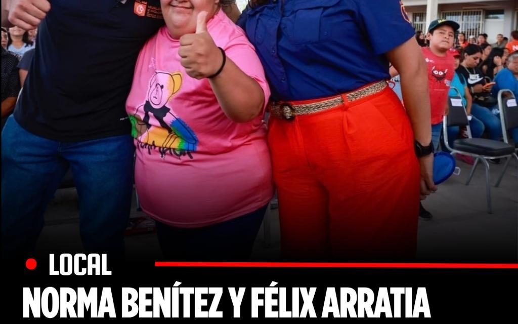 NORMA BENÍTEZ Y FÉLIX ARRATIA ACERCAN APOYOS SOCIALES A FAMILIAS DE ESCOBEDO
