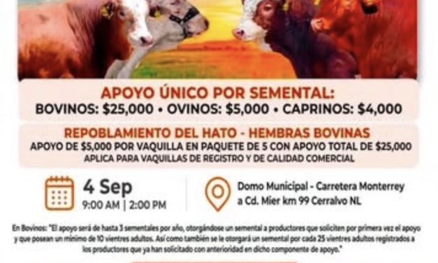 BALTAZAR MARTÍNEZ IMPULSA MEJORAMIENTO GENÉTICO Y REDOBLAMIENTO DE HATO EN CERRALVO