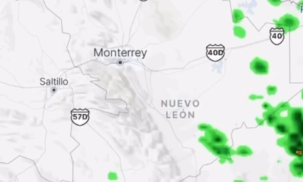 LLUVIAS AISLADAS Y ACTIVIDAD ELÉCTRICA SE ESPERAN ESTE MIÉRCOLES EN NUEVO LEÓN