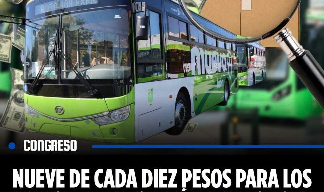 NUEVE DE CADA DIEZ PESOS PARA LOS CAMIONES, ¿Y TODAVÍA TENEMOS QUE PREGUNTAR DÓNDE ESTÁ EL CAMIÓN?