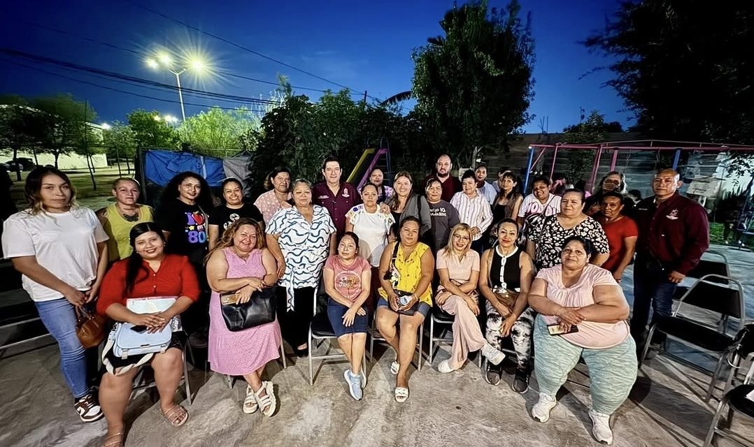 FELIPE CANALES FORTALECE TRABAJO CON JUECES DE BARRIO EN ESCOBEDO