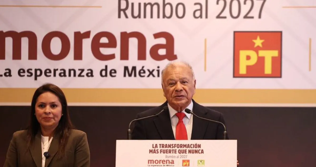PT RECLAMA A MORENA POR ACUERDOS DE ENCUESTAS RUMBO A LAS ELECCIONES DE 2027