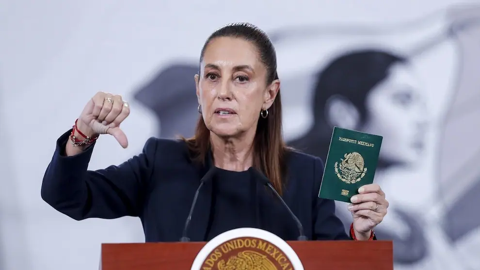 CLAUDIA SHEINBAUM: ACLARAN REQUISITOS PARA VIAJAR CON PASAPORTE