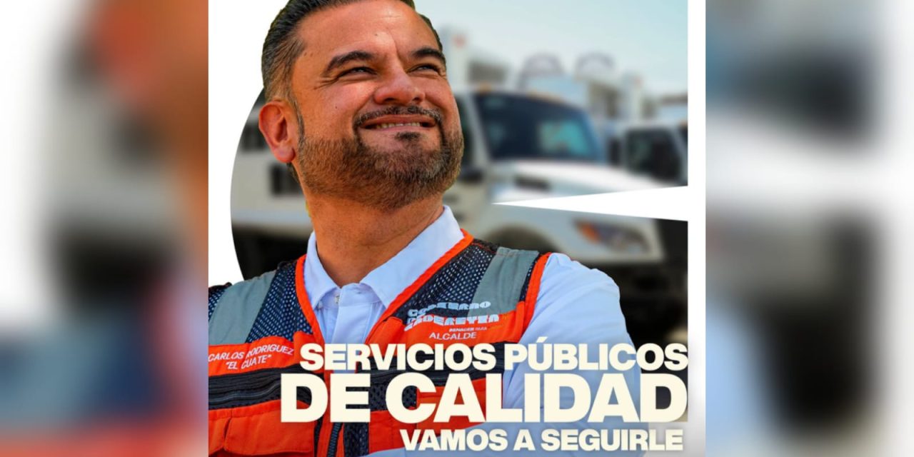 CARLOS RODRÍGUEZ “EL CUATE” REPORTA MÁS DE 94 MIL TONELADAS DE BASURA RECOLECTADAS EN CADEREYTA
