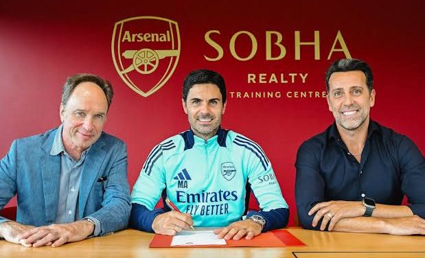 MIKEL ARTETA ALCANZA ACUERDO PARA EXTENDER CONTRATO CON ARSENAL HASTA 2030