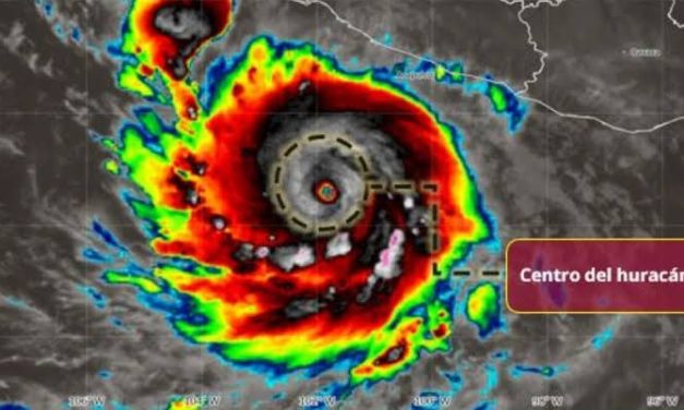 HURACÁN POLO ALCANZA CATEGORÍA 5 Y MANTIENE EN ALERTA AL PACÍFICO MEXICANO
