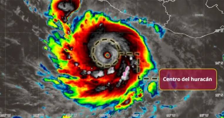 HURACÁN POLO ALCANZA CATEGORÍA 5 Y MANTIENE EN ALERTA AL PACÍFICO MEXICANO