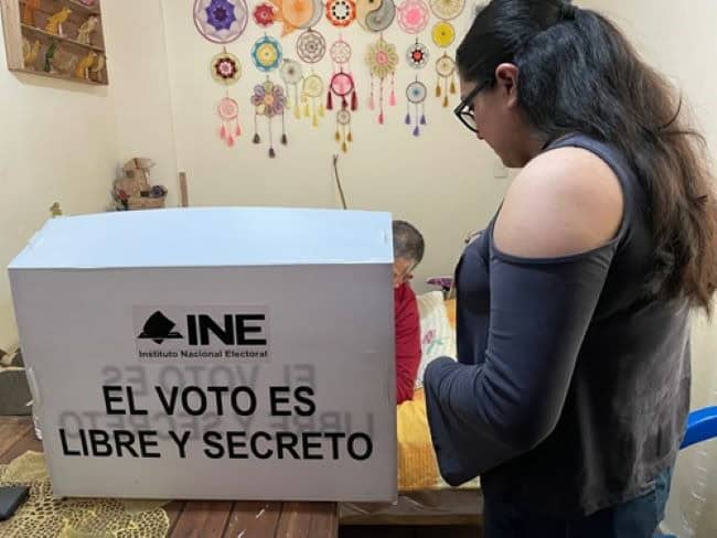 INE DESCARTA VOTO POR INTERNET PARA PERSONAS EN POSTRACIÓN Y CUIDADORAS RUMBO A 2027