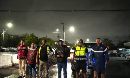 JESÚS NAVA REFUERZA OPERATIVO DE PREVENCIÓN ANTE LLUVIAS INTENSAS EN SANTA CATARINA