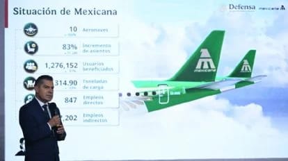 MEXICANA DE AVIACIÓN SUPERA 1.2 MILLONES DE PASAJEROS DESDE SU REGRESO