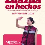 DEYA MARTÍNEZ PRESENTA RESUMEN QUINCENAL CON ENTREGA DE 105 PAQUETES DE LIBROS Y ASAMBLEAS DE RENDICIÓN DE CUENTAS EN ZUAZUA