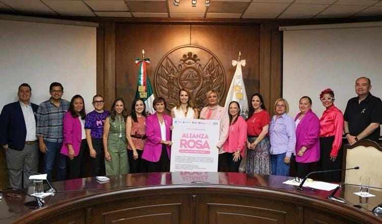 GABY OYERVIDES FORMALIZA ALIANZA ROSA PARA AMPLIAR APOYO A MUJERES