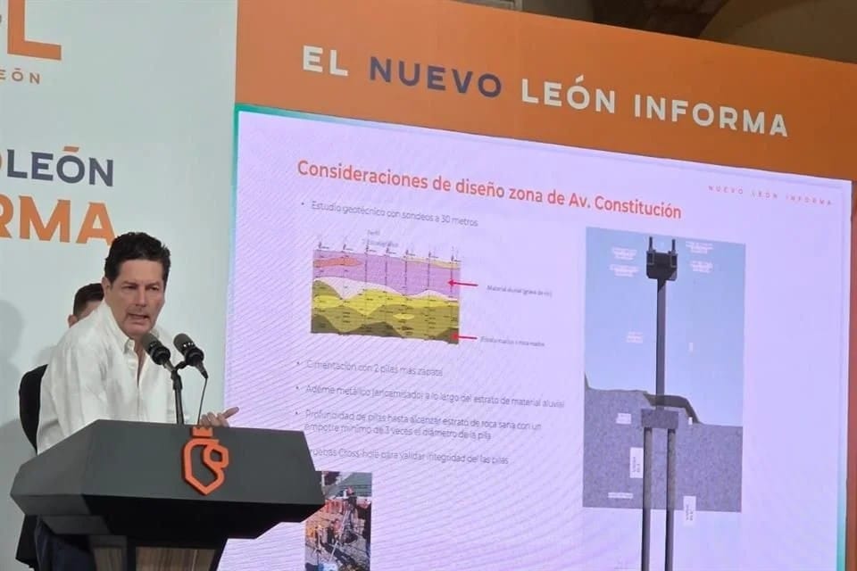 DESCARTAN AFECTACIONES EN LA LÍNEA 4 DEL METRO Y REFORZARÁN TALUD DEL RÍO