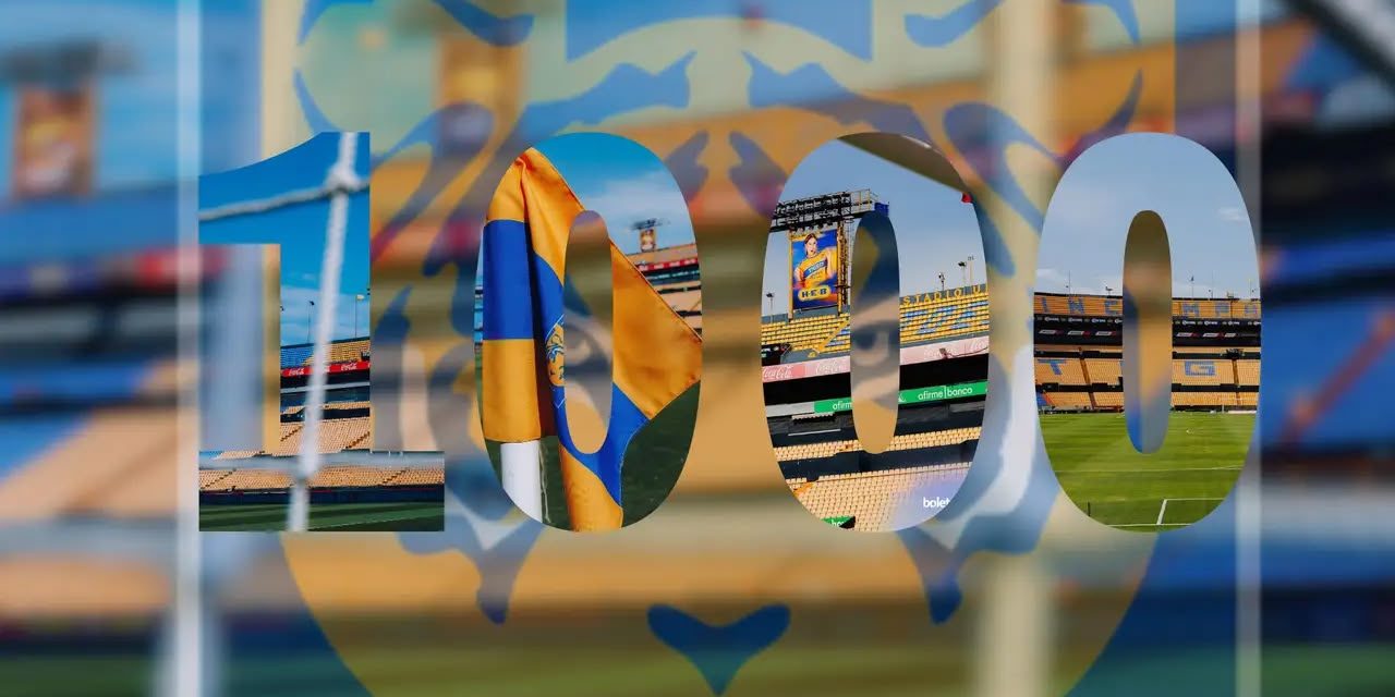 TIGRES CELEBRA SU JUEGO 1,000 COMO LOCAL EN PRIMERA DIVISIÓN FRENTE AL TOLUCA