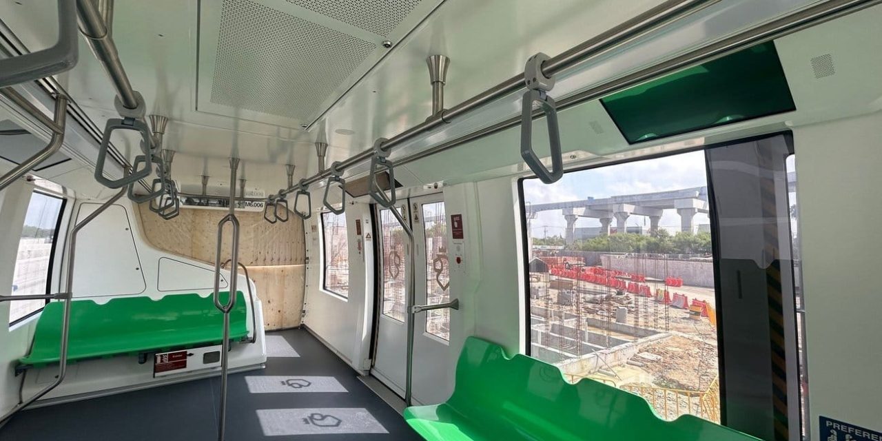NUEVO LEÓN RECIBE EL SEXTO TREN PARA LAS LÍNEAS 4 Y 6 DEL METRO