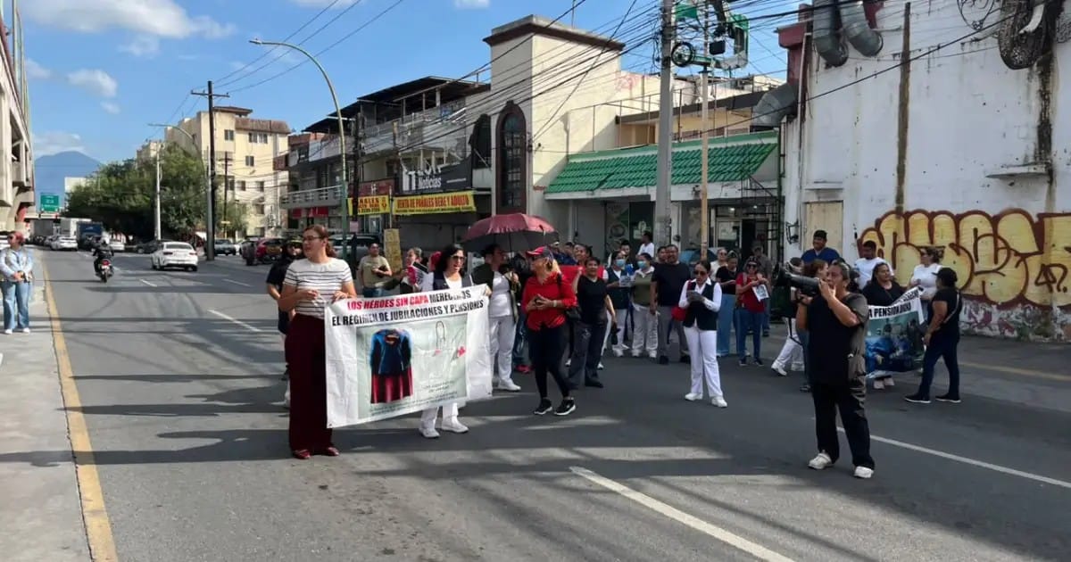 MEGAMARCHA DEL IMSS EN MONTERREY PROVOCARÁ AFECTACIONES VIALES ESTE MARTES