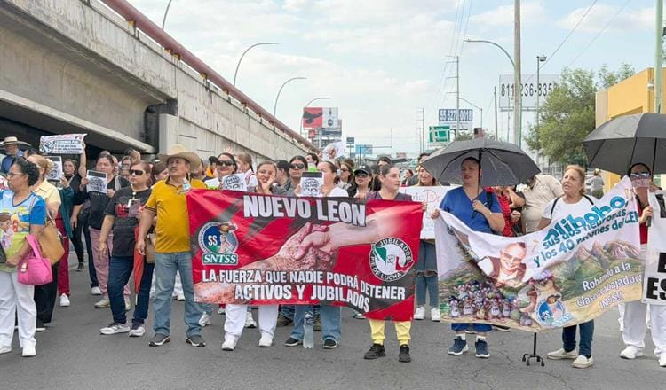TRABAJADORES DEL IMSS ANUNCIAN MÁS PROTESTAS Y BLOQUEOS EN NUEVO LEÓN