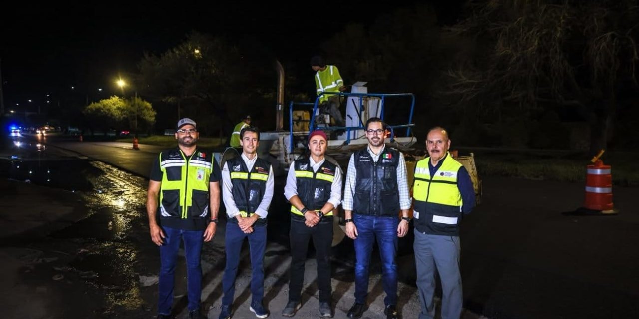 SICT REPAVIMENTA 3 KILÓMETROS DE LA CARRETERA NACIONAL EN SANTIAGO