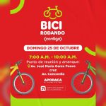 CÉSAR GARZA ARREDONDO INVITA A FAMILIAS DE APODACA A PARTICIPAR EN LA RODADA “BICI RODANDO CONTIGO”