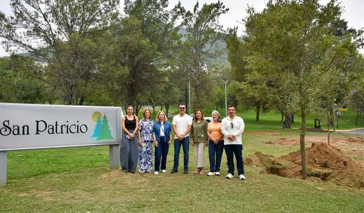 MAURICIO FARAH INICIA ARBORIZACIÓN CON CASI 30 ÁRBOLES EN SAN PATRICIO