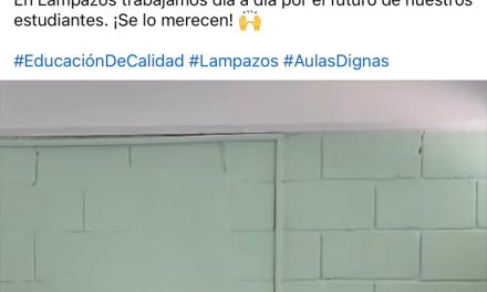 ADRIANA MARTÍNEZ MEJORA INSTALACIONES DE SECUNDARIA EN LAMPAZOS.