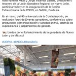 NOEL RAMÍREZ MEJÍA REPRESENTA A NUEVO LEÓN EN SESIÓN EXTRAORDINARIA DE LA CNOG POR SU 90 ANIVERSARIO