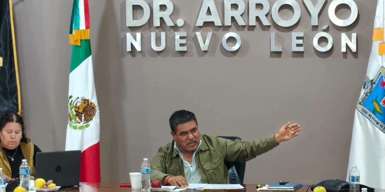 JUAN JOSÉ VARGAS ROSALES ENCABEZA VIGÉSIMA QUINTA SESIÓN ORDINARIA DE CABILDO EN DOCTOR ARROYO