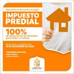 DAVID SÁNCHEZ INVITA A APROVECHAR DESCUENTOS EN RECARGOS Y MULTAS DEL IMPUESTO PREDIAL EN GENERAL TERÁN