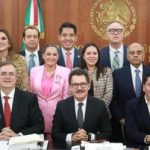 MARCELO EBRARD ASEGURA QUE EL T-MEC SE MANTENDRÁ POR 10 AÑOS Y CALIFICA LA REVISIÓN COMO UN ÉXITO.