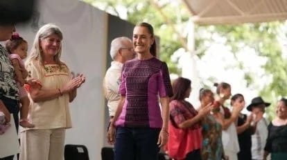 SHEINBAUM REITERA QUE LA HONESTIDAD ES FUNDAMENTAL EN LA CUARTA TRANSFORMACIÓN DURANTE VISITA A MICHOACÁN.