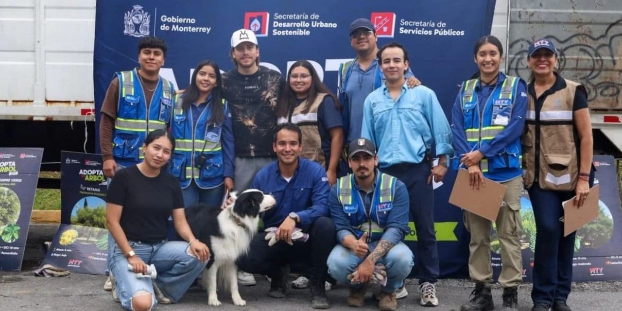 MONTERREY ENTREGA 400 ÁRBOLES NATIVOS Y PROMUEVE EL RECICLAJE EN JORNADAS AMBIENTALES