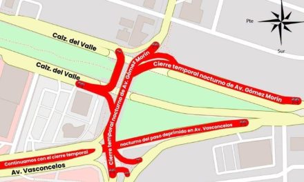 ANUNCIAN CIERRES NOCTURNOS EN AVENIDA GÓMEZ MORÍN POR OBRAS VIALE