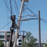MOVIMIENTO CIUDADANO SEÑALA FALLAS EN EL ALUMBRADO Y RIESGOS POR CABLEADO