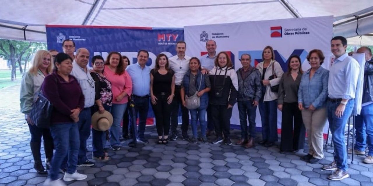 ADRIÁN DE LA GARZA ENCABEZA REHABILITACIÓN DE PARQUES CON INVERSIÓN DE MÁS DE 15 MILLONES DE PESOS EN MONTERREY